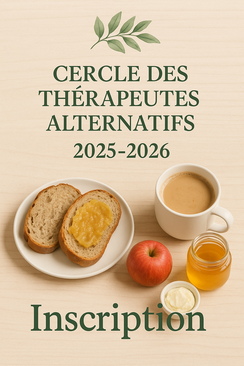 Inscription - Le Cercle des Thérapeutes Alternatifs (2025/2026)